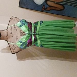 NWT Club Exx Butterfly Sequin Dress